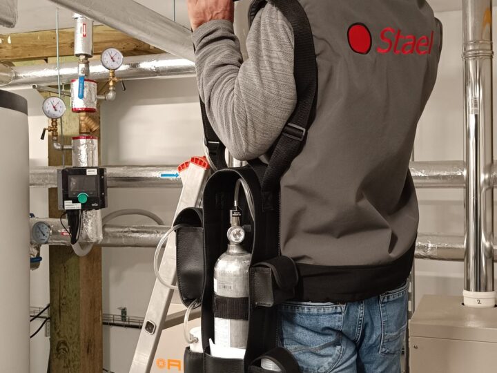 Instalacja czujek systemu alarmowego